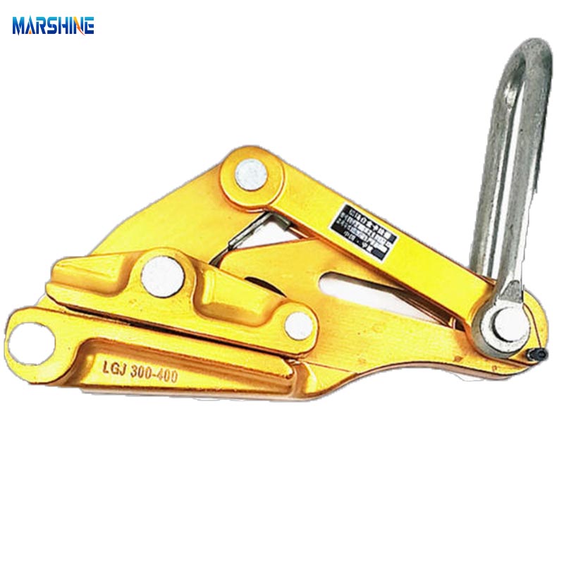 W jaki sposób zacisk typu „come-long” może poprawić przyczepność przewodu?