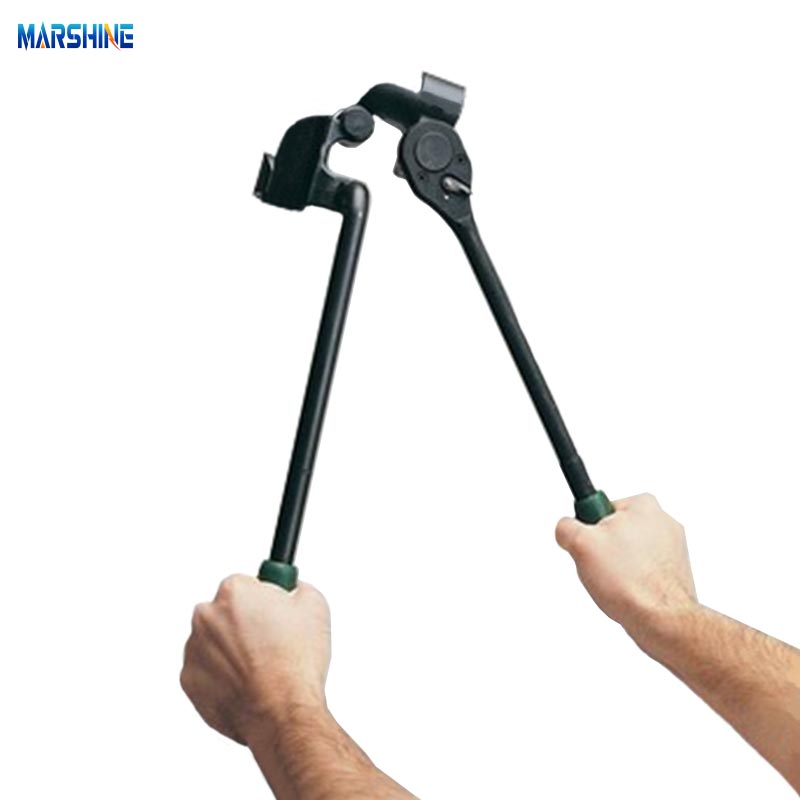 Giętarka do kabli typu grzechotkowego