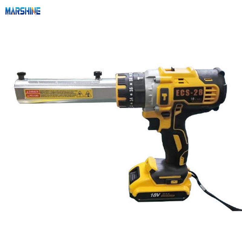 Akumulatorowa, szybka ściągacz izolacji z jednym bębnem